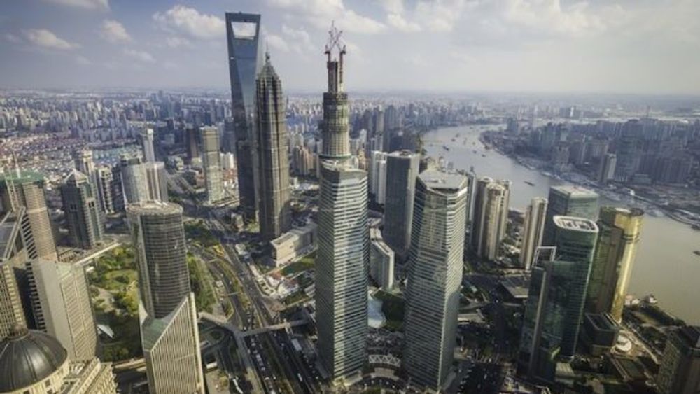 Kina, som her i Shanghai, er et raskt voksende marked for Google. Illustrasjonsfoto.