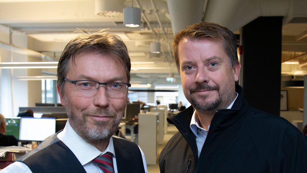 Arnfinn Roland og Fred Habberstad solgte seg ut av Watchcom i sommer. Nå startet de et nytt sikkerhetsselskap.