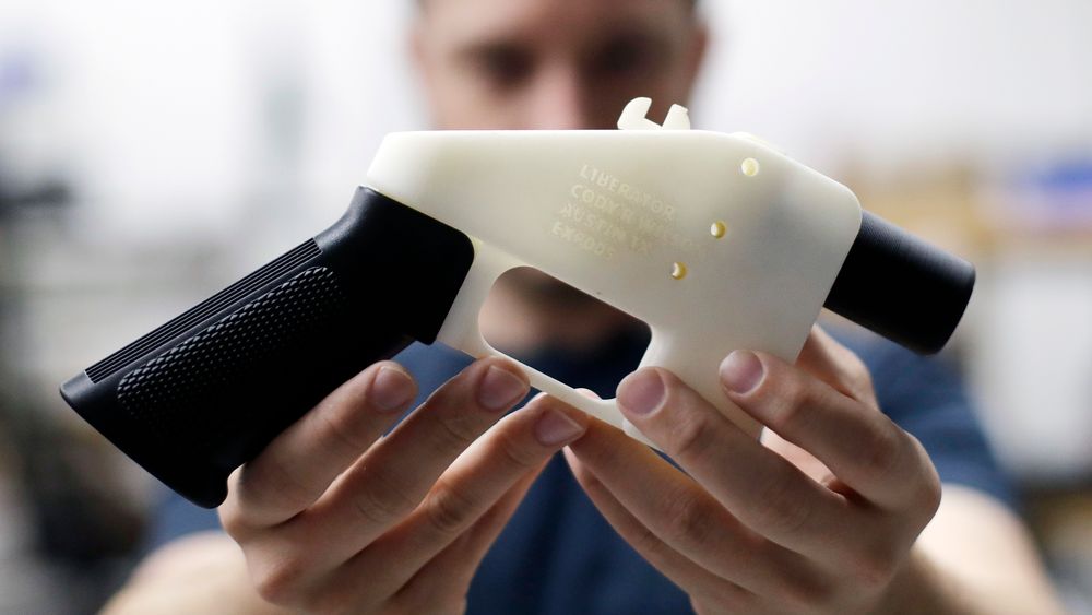 Pistolen The Liberator kan 3D-printes.