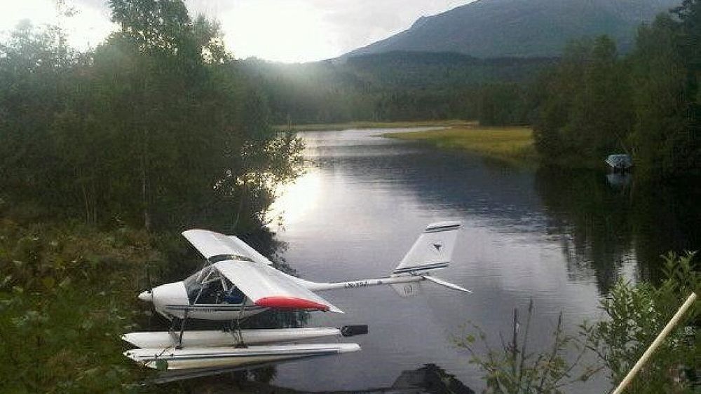 To personer omkom da et mikrofly havarerte i Meløy kommune i Nordland. Flyet ble funnet av et F-16 jagerfly etter en større leteaksjon natt til onsdag. Bildet er tatt ved en tidligere anledning.