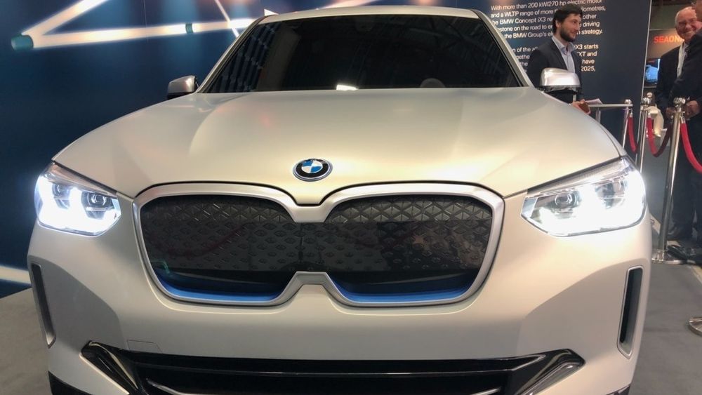 BMW iX3 på ONS i Stavanger.