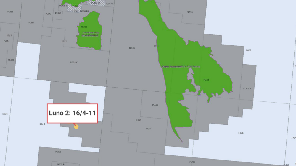 Lundin kjøper Equinor sine eierandeler i Luno 2-funnet. Dermed er partnerskapene på funnet og den planlagte vertsplattformen Edvard Grieg like. 