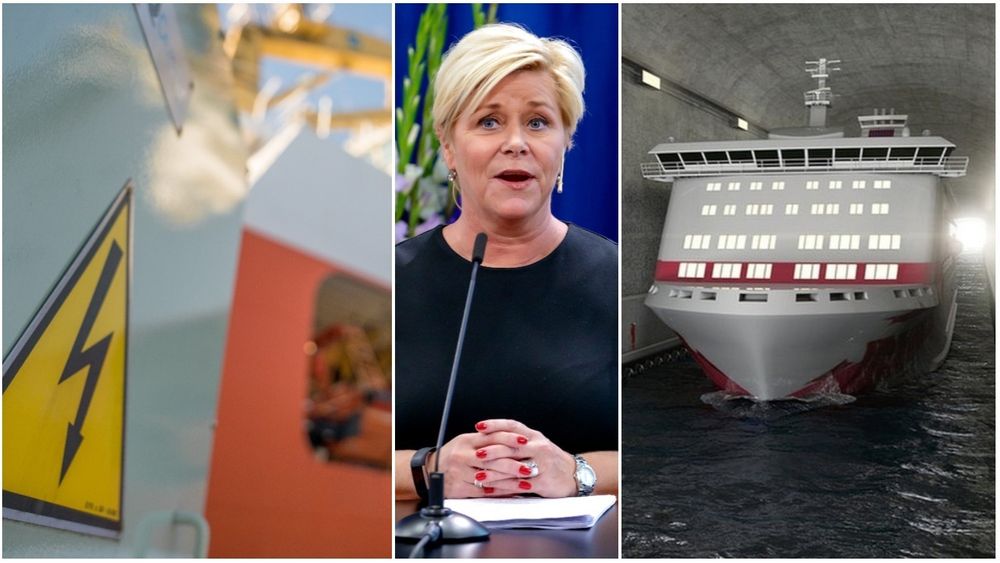 Siv Jensen la frem forslag til Statsbudsjett 2019 onsdag 8. oktober.
