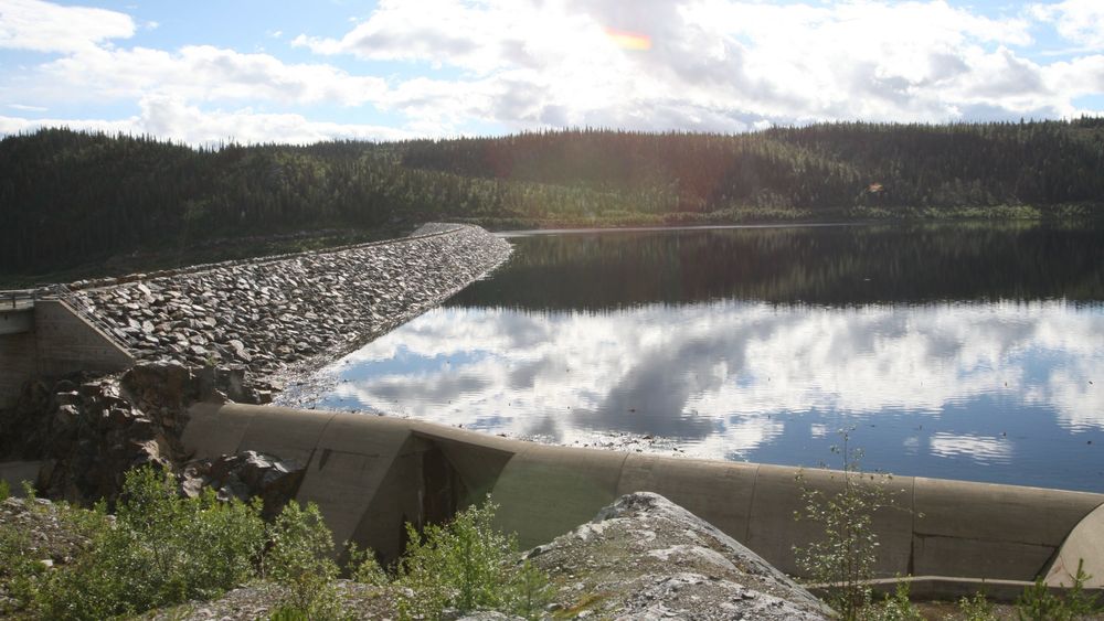 Vannmagasinene er i ferd med å fylles opp etter mye regn i august og september, som her i Dokkfløyvannet i Oppland.