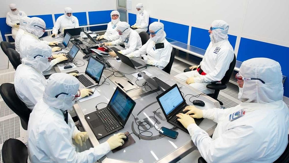 Problemene for Intel med å få til en masseproduksjon med 10 nanometer-teknologi fortsetter. Her ser du et møtelokale hos Intels Intel’s Fab D1X i Hillsboro, Oregon i USA.