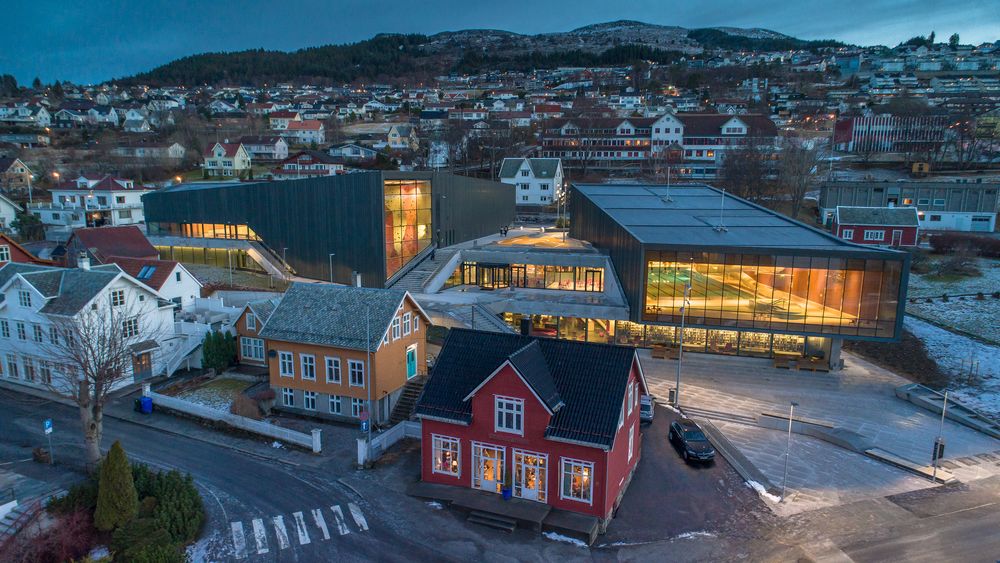 Byens nye storstue har ingen for- eller bakside, den er like fin fra alle kanter, mener arkitektkontoret Lund og Slaatto.