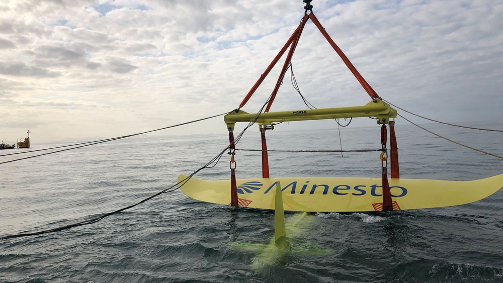Det svenske energiselskapet Minesto melder at de for første gang har produsert energi i kommersiell skala ved hjelp av «undervannsdragen».