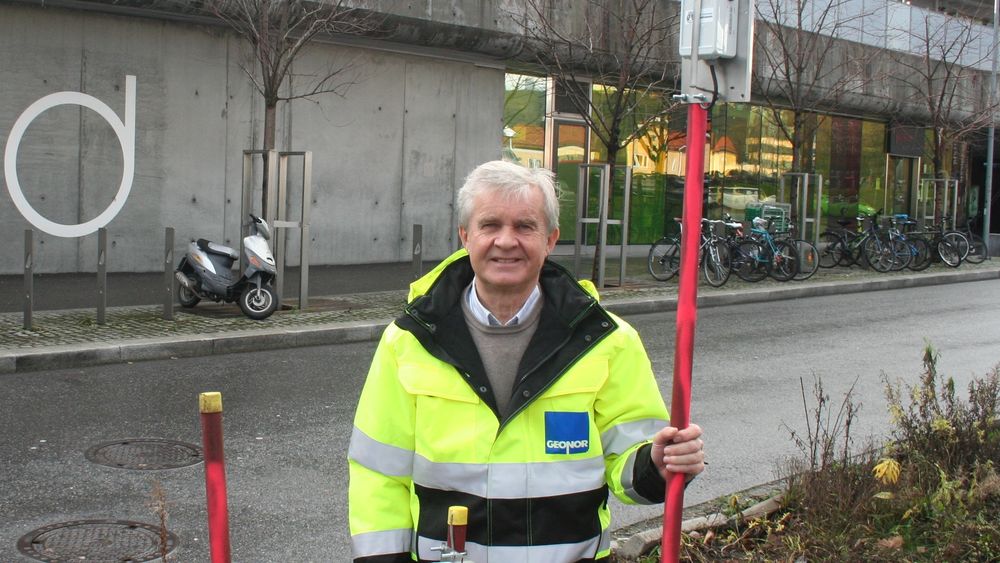 Øyvind Klevar er daglig leder i Geonor, som produserer og selger utstyr for  grunnundersøkelser og overvåking av grunnforhold og konstruksjoner.