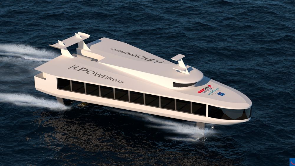 ZEFF - Zero emission fast ferry. Nullutslipps hurtigbåt med foiler, drevetr av brenselcelle og hydrogen.  Partnere: Selfa Arctic, LMG Marin, Hyon, Servogear, Norled.