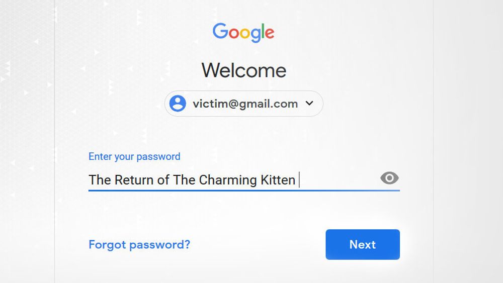 Britisk sikkerhetsselskap mener hackergruppen med kallenavnet Charming Kitten står bak phishingangrepene.