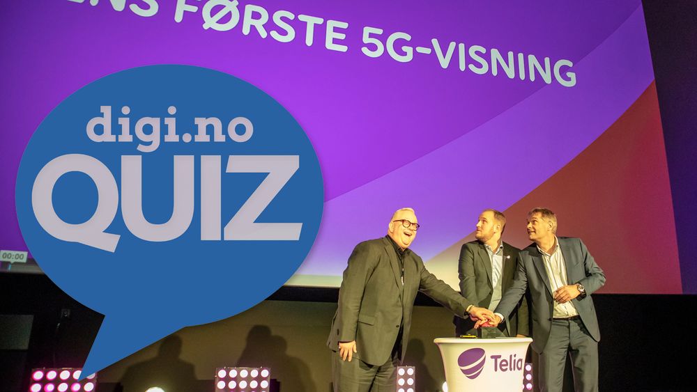 Telia strømmet nylig en kinofilm i sin første 5G-mobiltest. Hvem handlet filmen om?