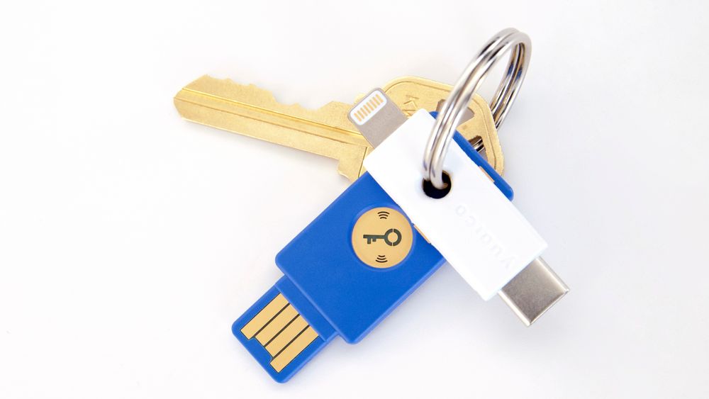 De nye YubiKey-nøklene med Lightning- og USB C-støtte-