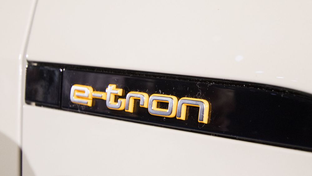 Audi E-Tron-logoen.