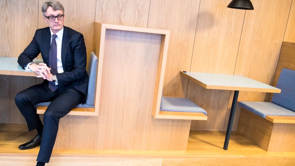 Konsernsjef Øyvind Eriksen i Aker ASA la torsdag fram selskapets resultat for fjerde kvartal 2018.