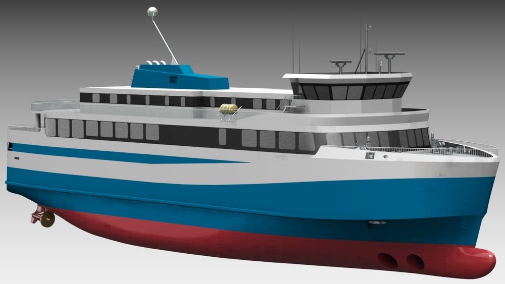 Polarkonsult i Harstad har designet Islands første batterielektriske ferge med plass til 75 biler og 550 passasjerer. 