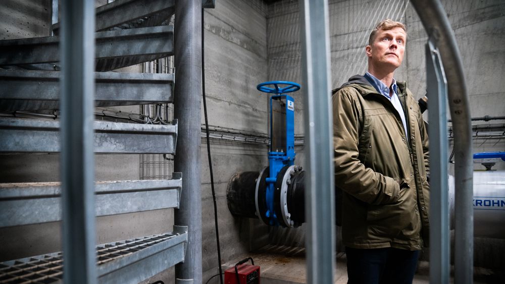 Bernt-Olav Røttingsnes, styreleder i Fredrikstad Seafoods, sier han må lese dommen før han tar stilling til om de skal anke. Her fra åpningen av anlegget i februar i fjor.