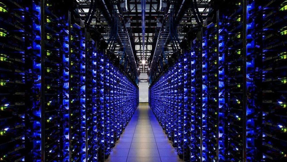 T-Systems skal gis kontroll over deler av Google Clouds tyske infrastruktur. Bildet er fra Googles datasenter i Douglas County i USA.