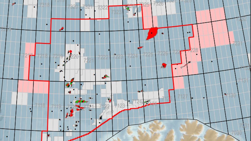 OED foreslår å legge til 90 nye blokker i årets TFO-tildeling, 48 av dem i Barentshavet.