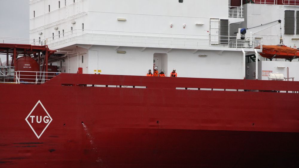 LPG-skipet Clipper Harald tilhører rederiet Solvang i Stavanger.