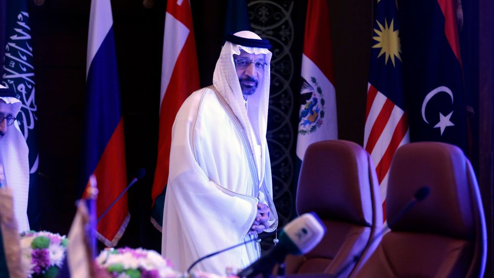 Saudi-Arabias energiminister Khalid al-Falih mener det ikke er noen grunn til å frykte oljemangel. 
