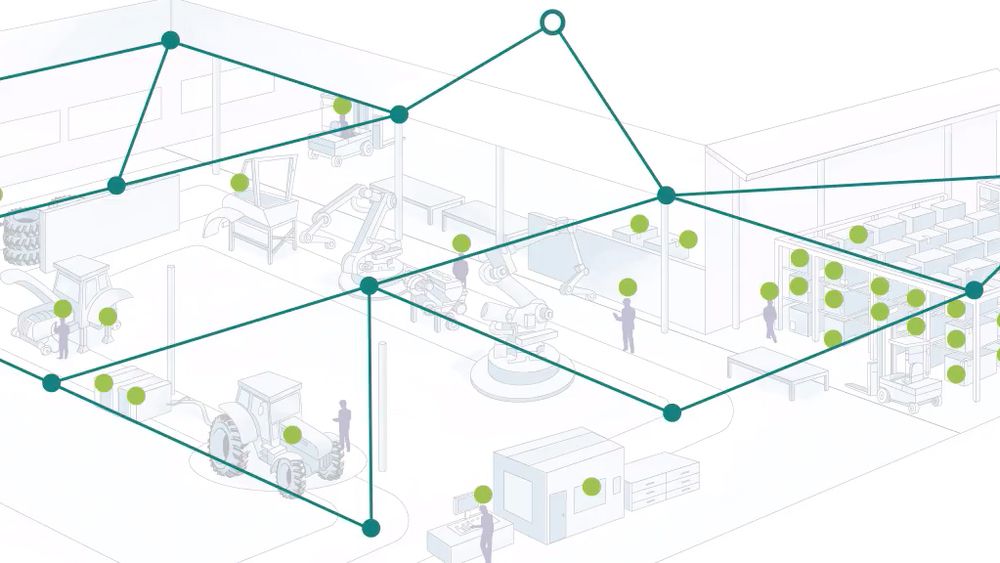 Wirepas-protokollen forbinder IoT-enhetene i et mesh-nettverk der enhetene finner hverandre selv.