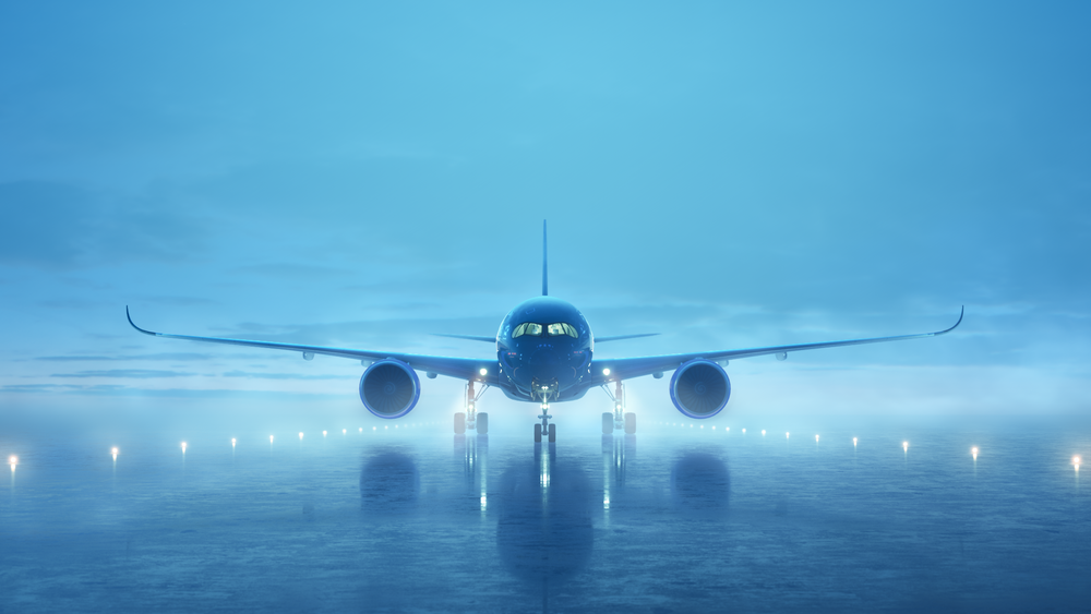 Det første av A350-flyene til SAS er ennå ikke ferdigstilt, men vil se slik ut når det settes i drift om sju måneder.