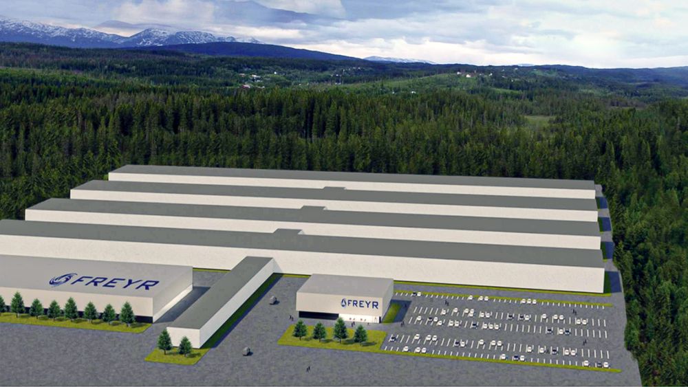 Gigantisk: Litiumionefabrikken i Mo i Rana vil bli en ekte "gigafacttory". Men Europa trenger mange flere av dem.