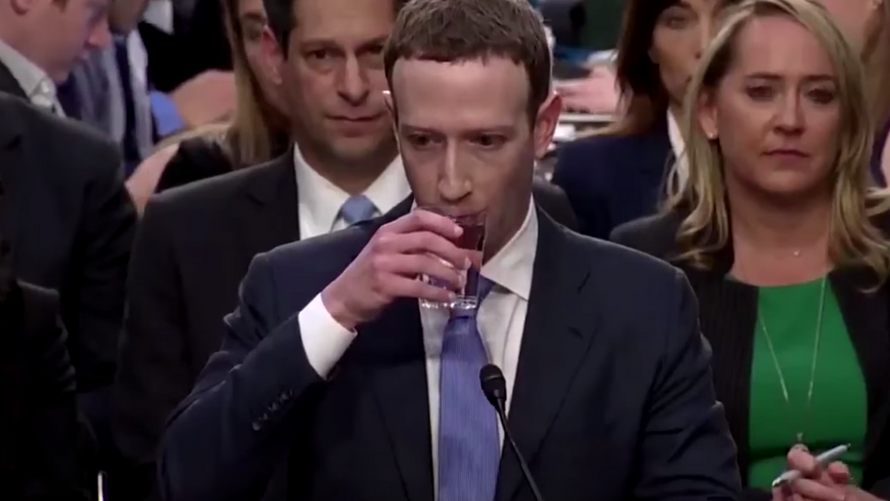 Mark Zuckerberg møtte i kongressen i forbindelse med Cambridge analytica-skandaleni 2018. Illustrasjonsfoto.