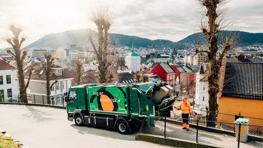Bergen er en av de store kommunene hvor andelen avfall som har gått til materialgjenvinning, har vært lav.