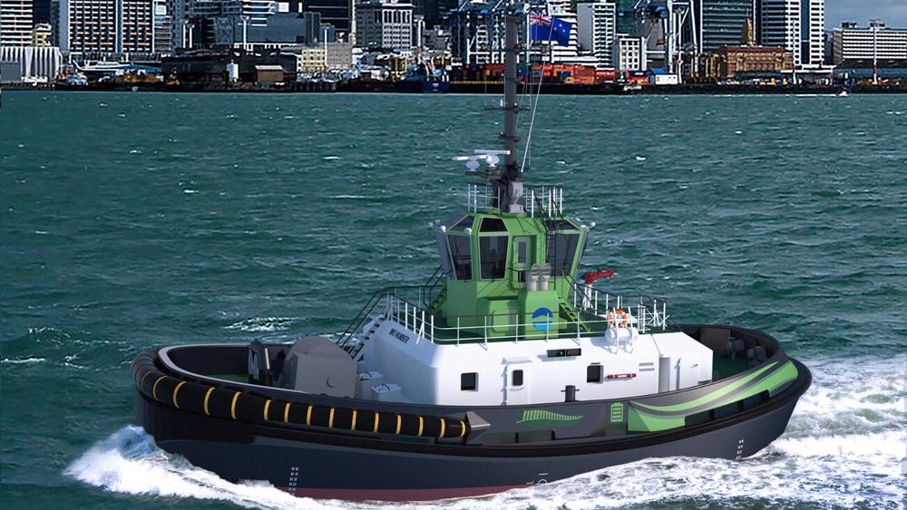 Damens elektriske taubåt av type RSD-E TUG 2513 skal brukes i havna i Auckland, New Zealand. Det blir verdens første helelektriske taubåt.