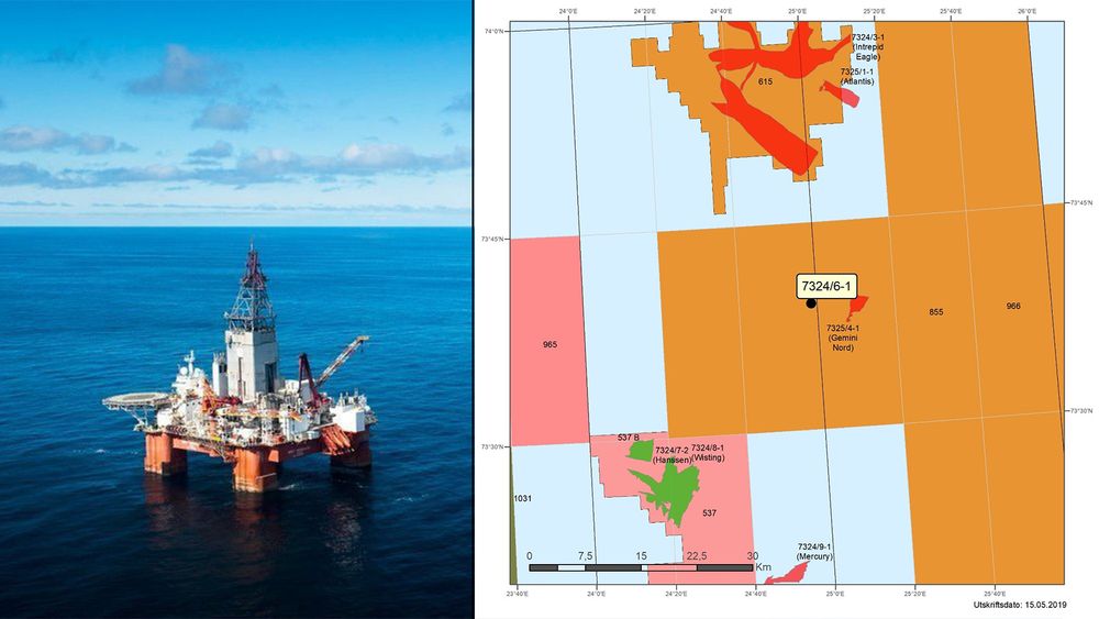 Det er funnet mer olje i nærheten av Wisting-feltet i Barnetshavet, i letebrønnen Sputnik.