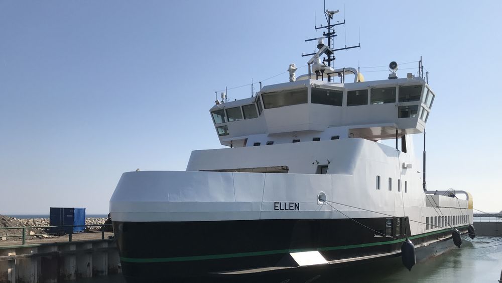 E/F Ellen er satt inn på sambandet Søby på Ærø til Fynshavn på Fyn. Distansen er 22 nautiske mil, tur -retur og går på en lading. 