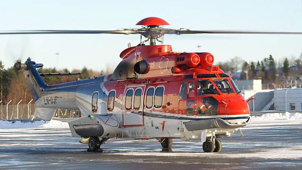 Det var dette helikopteret, et EC225 Super Puma med registreringsnummer LN-OJF, som havarerte 29. april 2016.