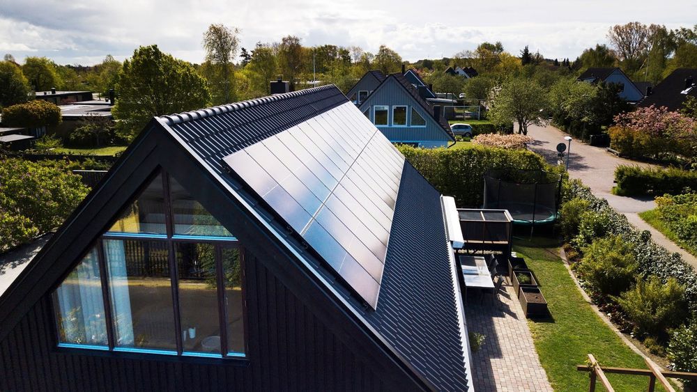 Slik ser solcelleløsningen Solstråle ut, som Ikea lanserte i Sverige på tirsdag.