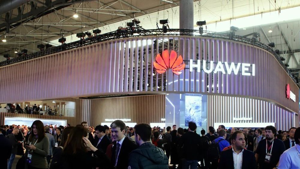 Huawei på Mobile World Congress i Barcelona 2019.