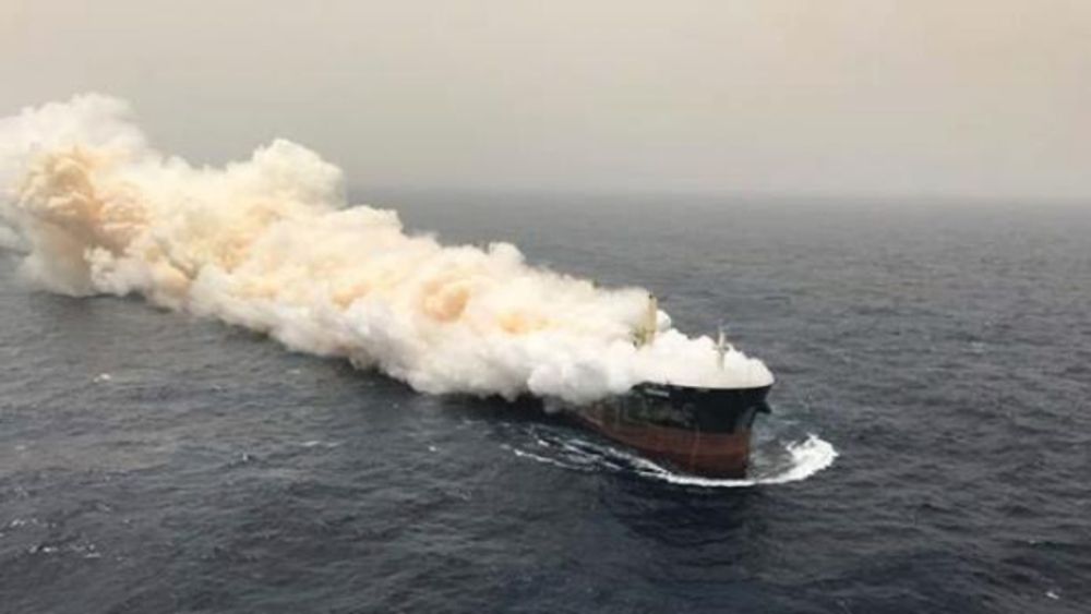 Det tok over to uker før den giftige røyken sluttet å strømme ut fra MV Cheshire.
