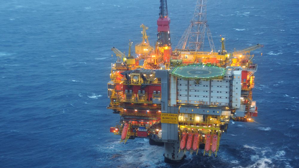 Ptil gransker en oljelekkasje fra Statfjord A i november. 