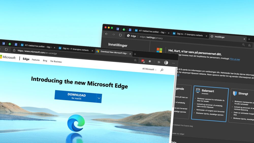 Microsoft Edge kommer lite heldig ut i en ny personvernundersøkelse.