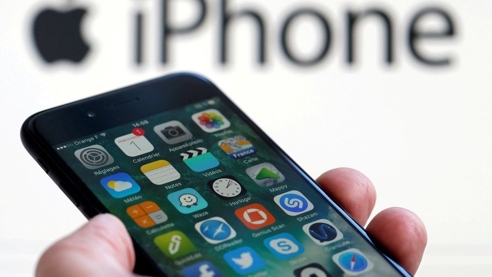 Iphone 7 er blant modellene som ble rammet av Apples struping.