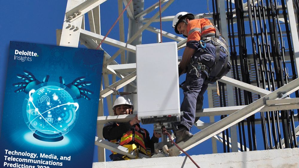 For mange av verdens største virksomheter vil privat 5G sannsynligvis bli det foretrukne valget, spesielt for industrielle miljøer som produksjonsanlegg, logistikksentre, havner og lignende. Illustrasjonsbilde fra installasjonen av en 5G-basestasjon.