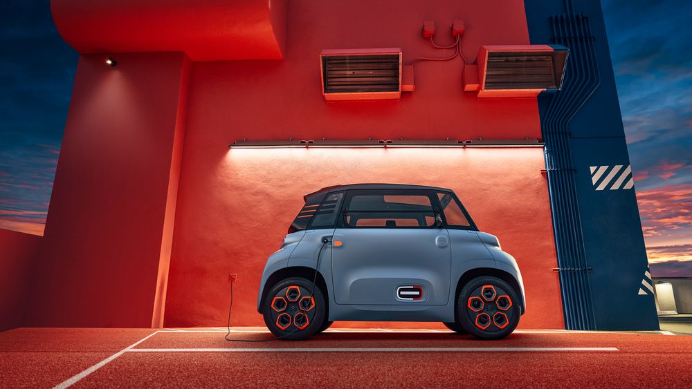 Citroën Ami er 2,4 meter lang.
