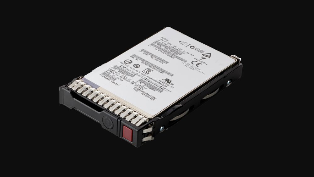 Det er SAS-baserte SSD-er fra HP Enterprise som er berørt av feilen. Den avbildede SSD-en er ikke blant disse.