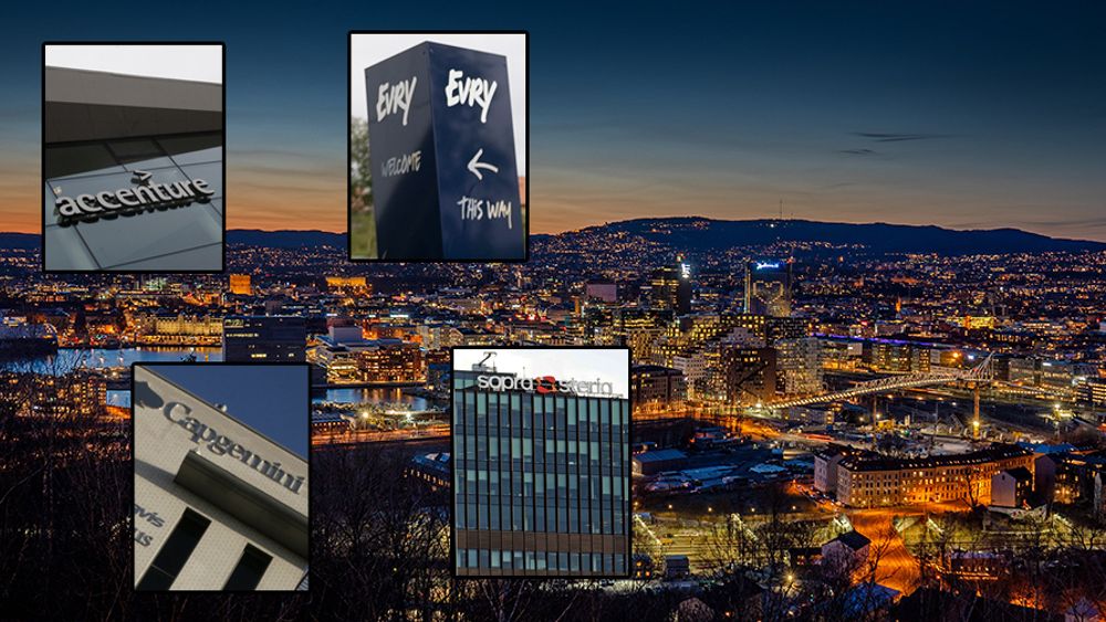 IT-bransjen rammes av brå nedgang.