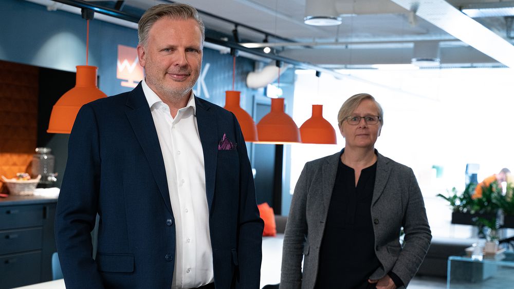Det er ambisiøse planer de har foran seg, CEO Morten Strand og Hjørdis Hoff som leder av nysatsingen Aztek Cloud Innovate.