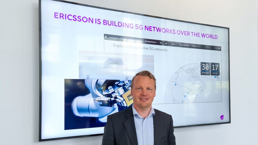 Kundevekst: Direktør for Telia Bedrift, sivilingeniør Jon Christian Hillestad, håver inn nye kunder og tror alle de nye bruksområdene til 5G vil gi større vekst i bedriftssegmentet.