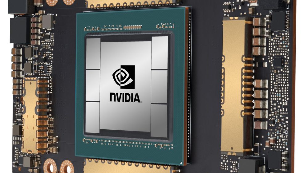 Nvidias nye A100-GPU (grafikkprosessor) er basert på Ampere-arkitekturen og en 7 nanometer produksjonsprosess.