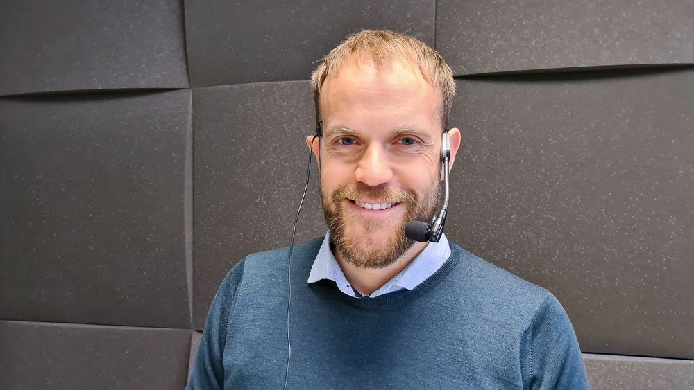 Bilselger: Anders Espelund har bygget en digital auksjon hvor bilforhandlere kan by på bilen til folk.
