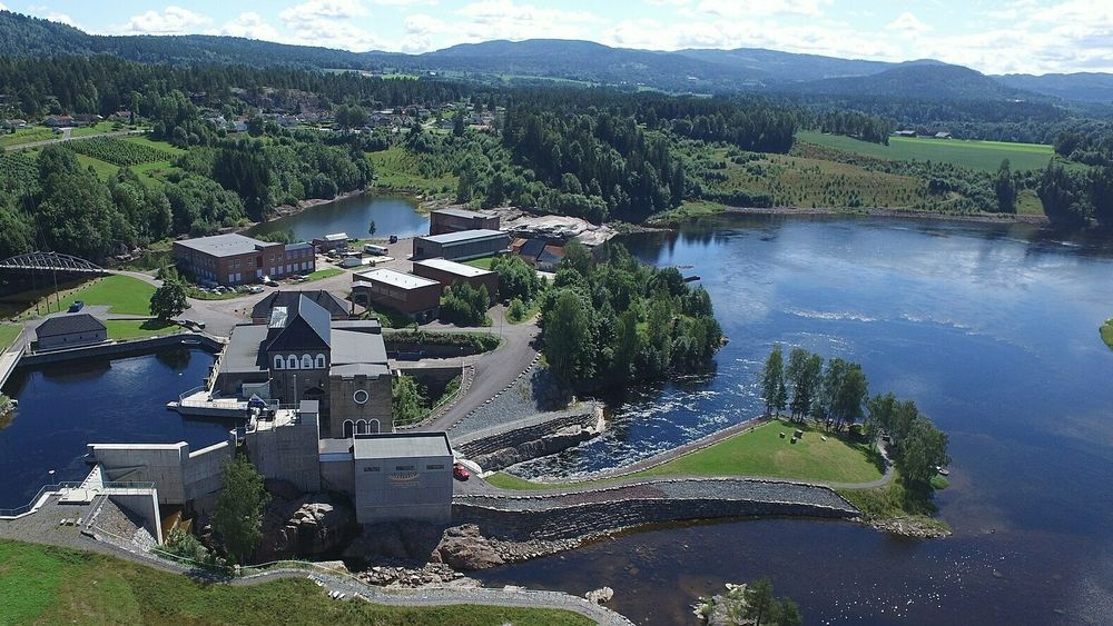Vittingfoss kraftverk i Viken.