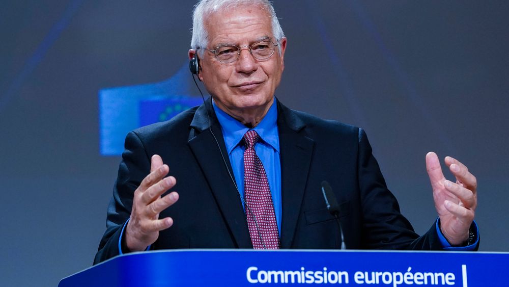 Utenrikssjef Josep Borrell presenterte onsdag EUs skjerpede innsats for å bekjempe desinformasjon om koronaviruset.