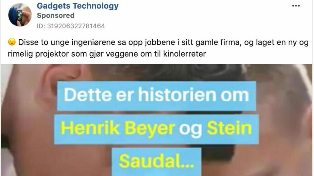 Historien er bare tull.